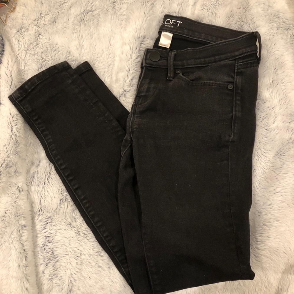 Loft Black Jeans